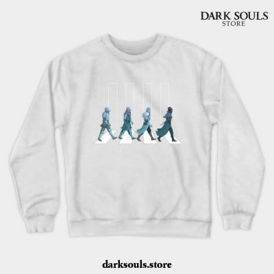 Souls Road Crewneck Sweatshirt White / S