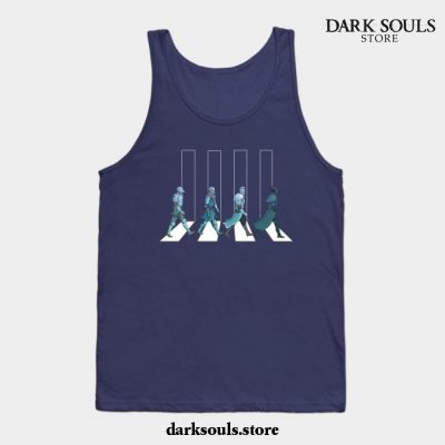 Souls Road Tank Top Navy Blue / S