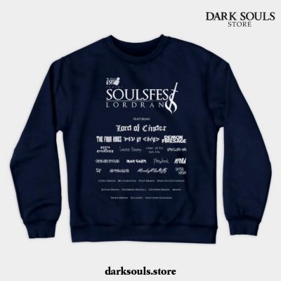 Soulsfest Crewneck Sweatshirt Navy Blue / S