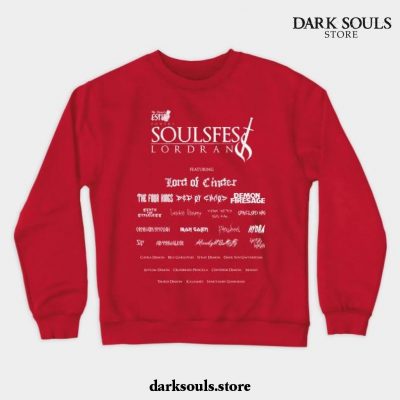 Soulsfest Crewneck Sweatshirt Red / S