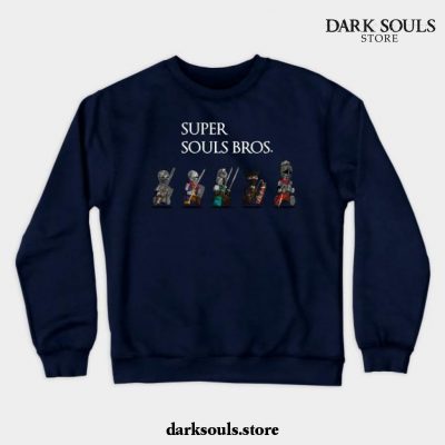 Super Souls Bros. Crewneck Sweatshirt Navy Blue / S