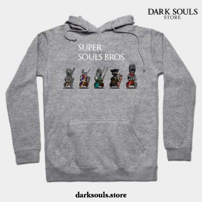 Super Souls Bros. Hoodie Gray / S
