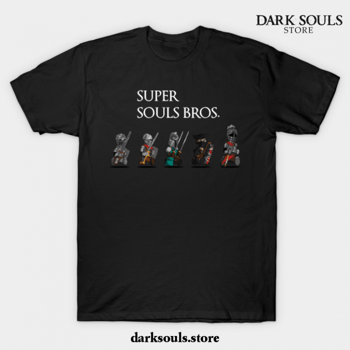 Super Souls Bros. T-Shirt Black / S