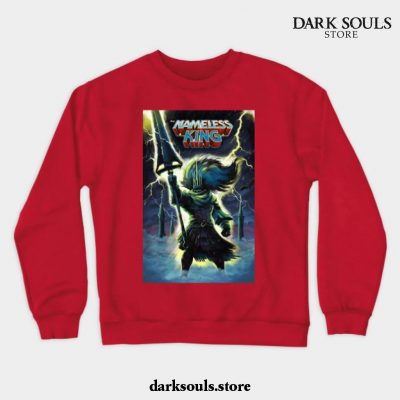 The Nameless King He-Man Mashup Crewneck Sweatshirt Red / S