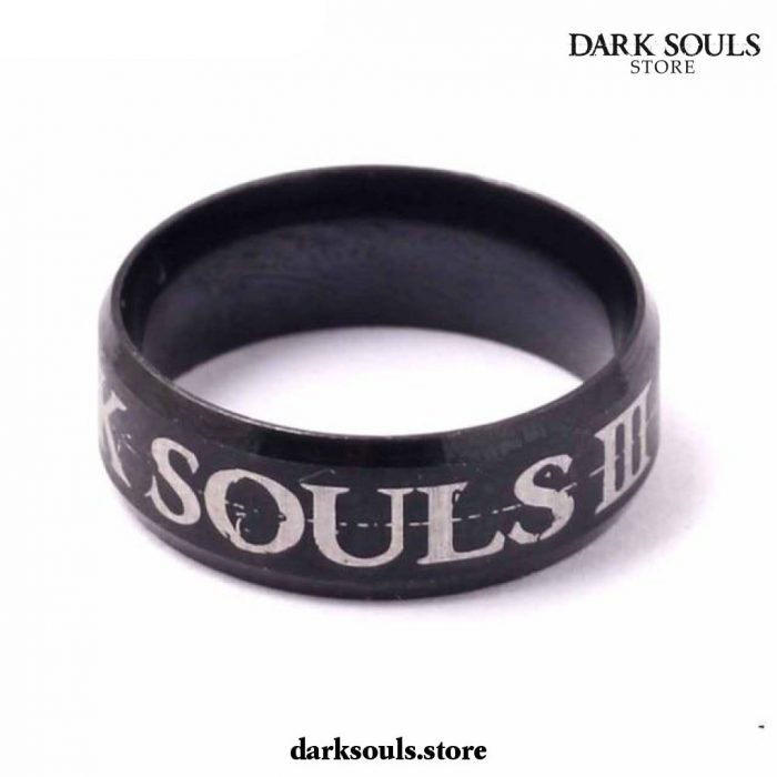 Vintage Rings Dark Souls Iii Darkmoon Stainless Steel Ring 9 / Style 1