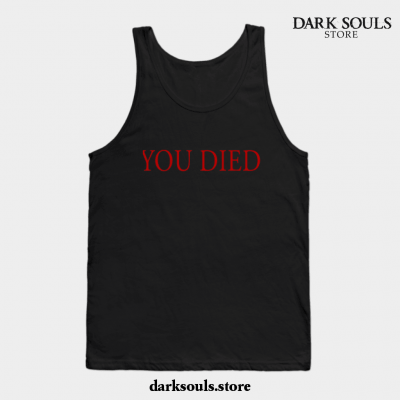 You Died Tank Top Black / S