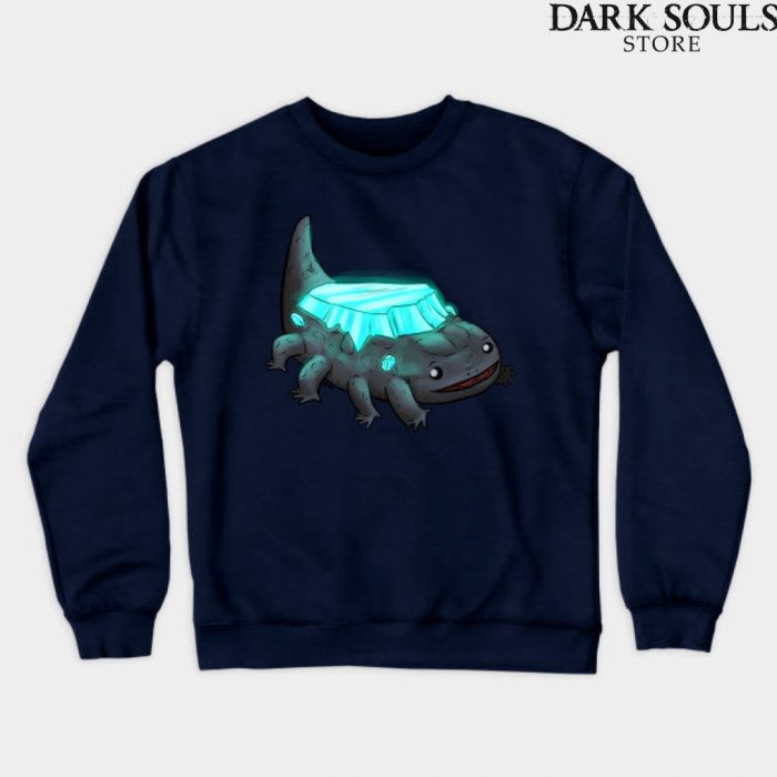 Crystal Lizard Sweatshirt Navy Blue / S