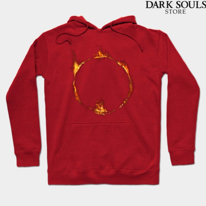 Dark Sign Hoodie Red / S