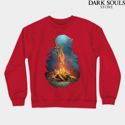 Dark Souls Bonfire Sweatshirt Red / S