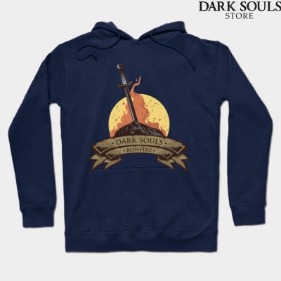 Dark Souls Hoodie Navy Blue / S
