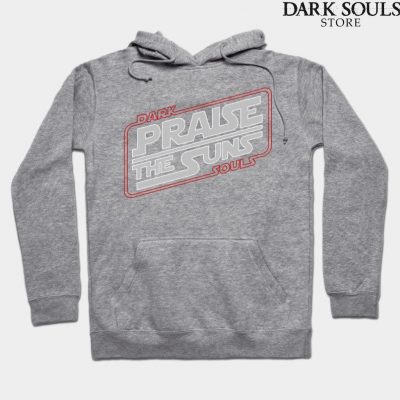 Dark Souls: Praise The Suns Hoodie Gray / S