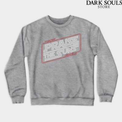 Dark Souls: Praise The Suns Sweatshirt Gray / S