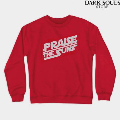 Dark Souls: Praise The Suns Sweatshirt Red / S