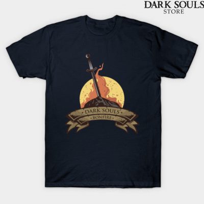 Dark Souls T-Shirt Navy Blue / S