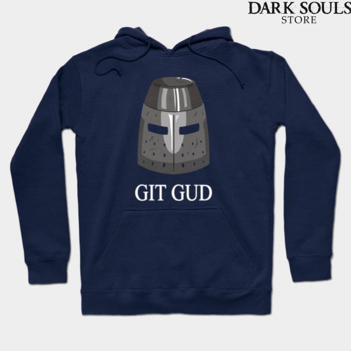 Git Gud Hoodie Navy Blue / S