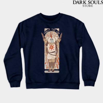 Praise The Sun Sweatshirt Navy Blue / S