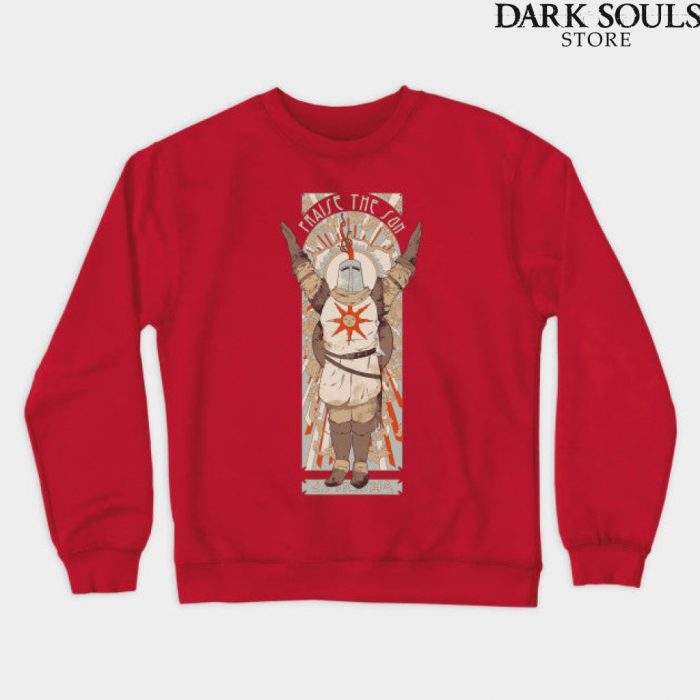 Praise The Sun Sweatshirt Red / S