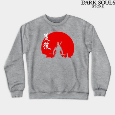 The One Armed Wolf Sweatshirt Gray / S