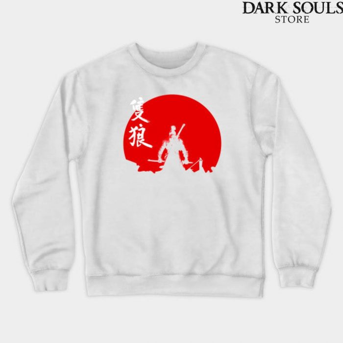 The One Armed Wolf Sweatshirt White / S