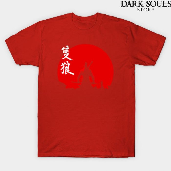 The One Armed Wolf T-Shirt Red / S