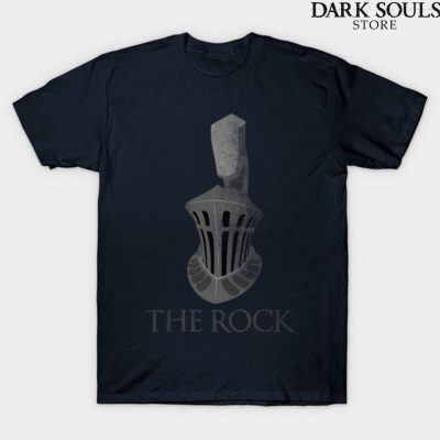 The Rock T-Shirt Navy Blue / S