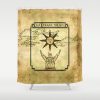 praise the sun tarot solaire shower curtains - Dark Souls Store