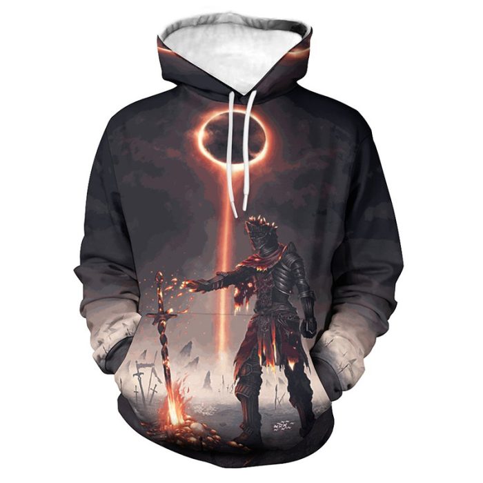 Dark Souls 3d Print Men Sweatshirt Oversized Pullovers Autumn Fashion Casual Spring Long Sleeve Tops Hoodie 4 - Dark Souls Store