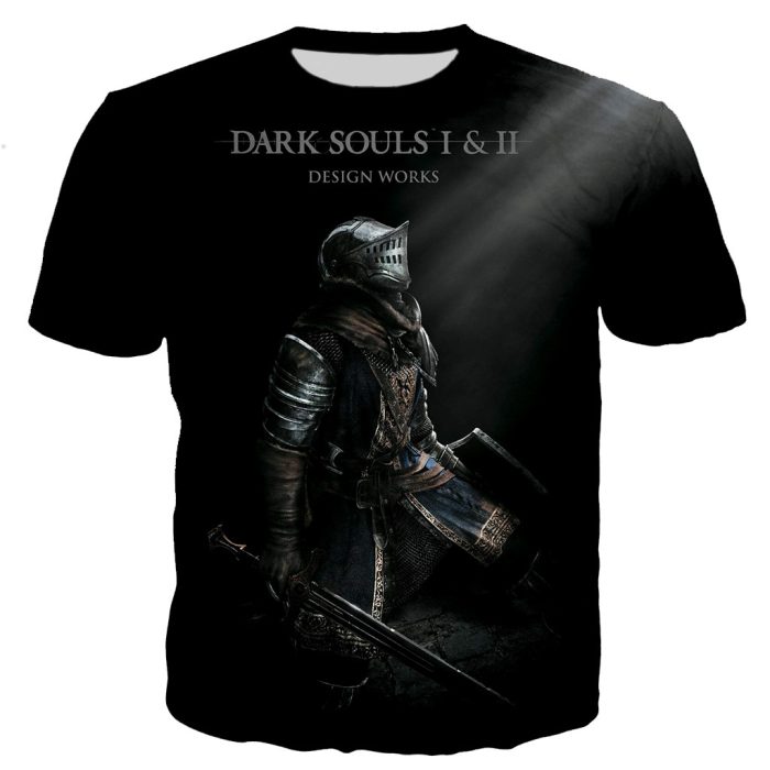 Dark Souls Men Women New Fashion Cool 3D Printed T shirts Unisex Game Casual Style Tshirt 1 - Dark Souls Store