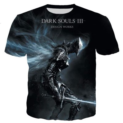 Dark Souls Men Women New Fashion Cool 3D Printed T shirts Unisex Game Casual Style Tshirt 2 - Dark Souls Store