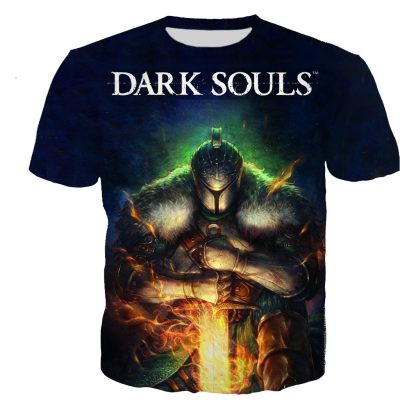 Dark Souls Men Women New Fashion Cool 3D Printed T shirts Unisex Game Casual Style Tshirt 3 - Dark Souls Store