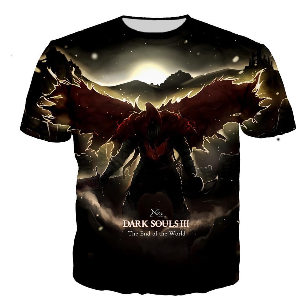 Dark Souls 3D Printed T-shirt - Dark Souls Store