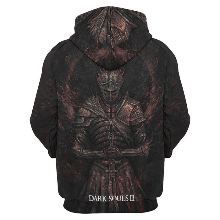 Fall and Winter Men and Women Game Dark Souls Hoodie Hoodie Harajuku Fashion Leisure Y2k Hoodie 2 - Dark Souls Store