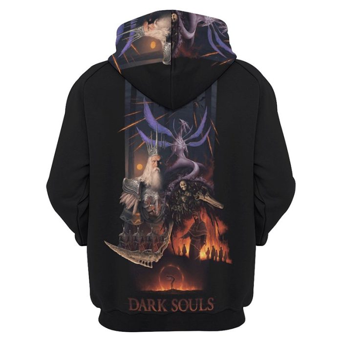 Fall and Winter Men and Women Game Dark Souls Hoodie Hoodie Harajuku Fashion Leisure Y2k Hoodie 4 - Dark Souls Store