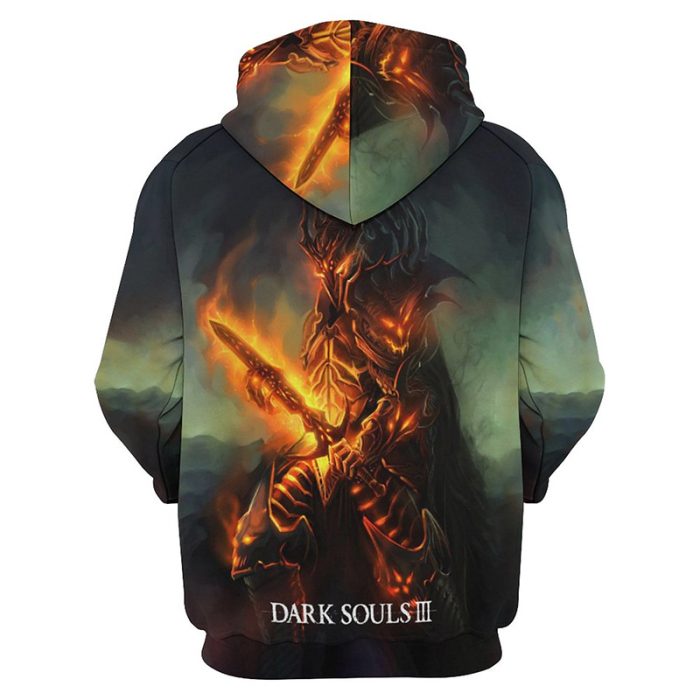 Fall and Winter Men and Women Game Dark Souls Hoodie Hoodie Harajuku Fashion Leisure Y2k Hoodie - Dark Souls Store