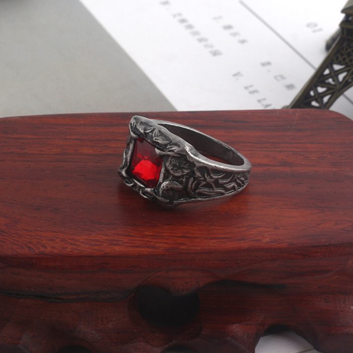 Game Dark Souls Series Men Rings Havel s Demon s Scar Chloranthy Badge Metal Ring Male 3 - Dark Souls Store