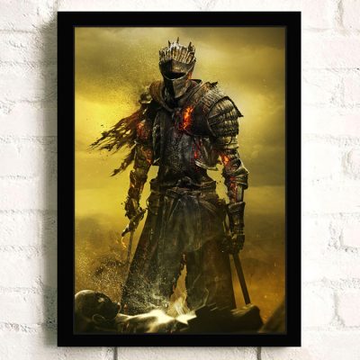 Movie TV Action Games DARK SOULS Wall Art Decor Print Posters Home Decoration Canvas For Living 2 - Dark Souls Store
