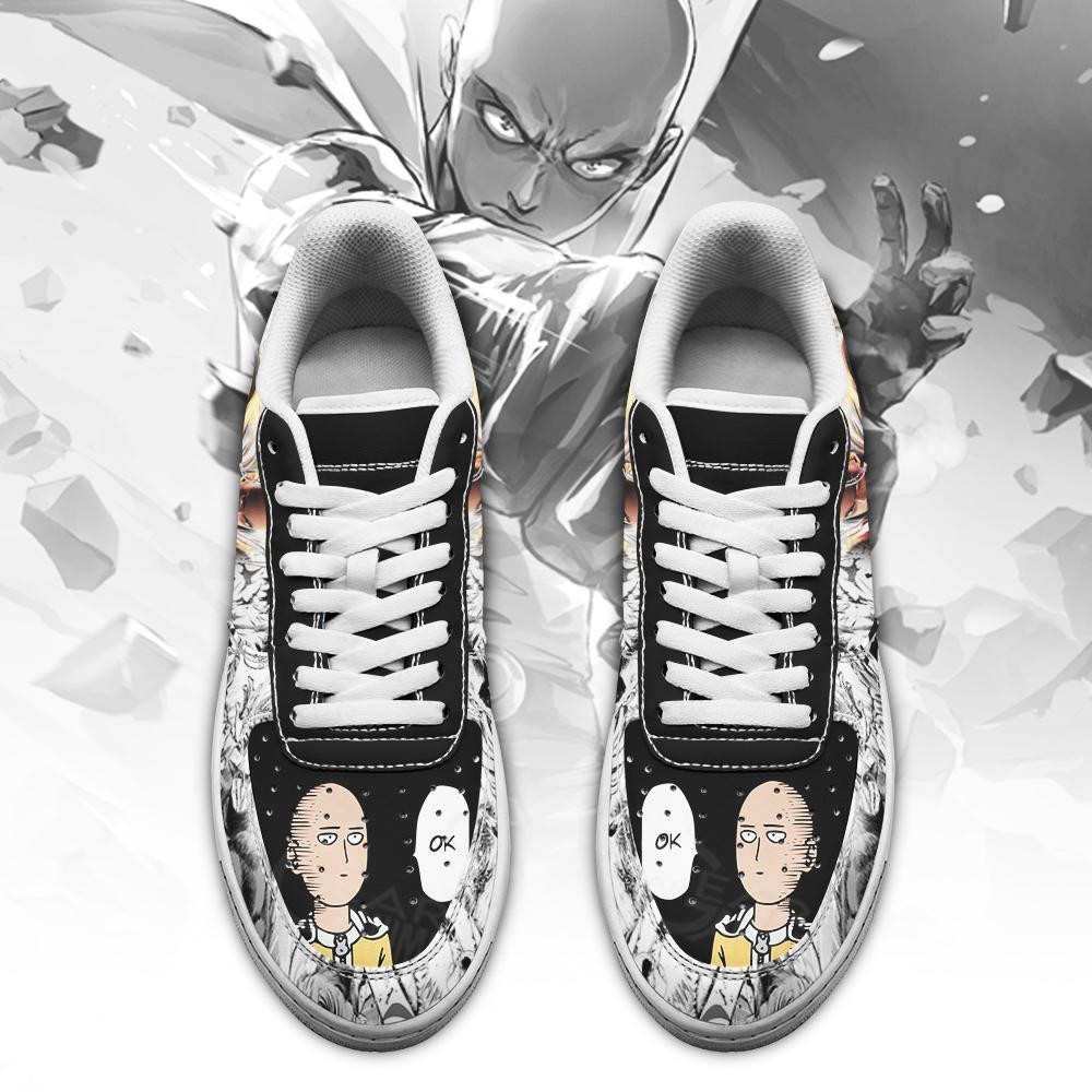 Saitama Low Top One Punch Man AF1 Sneakers